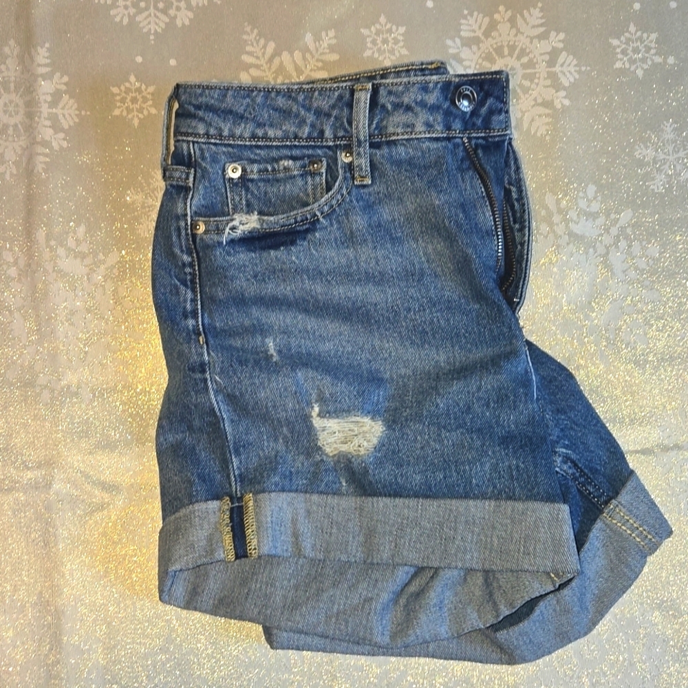 Free Assembly Jean Shorts - Size 6 S222 Artistic FL7285 - Picture 7 of 7